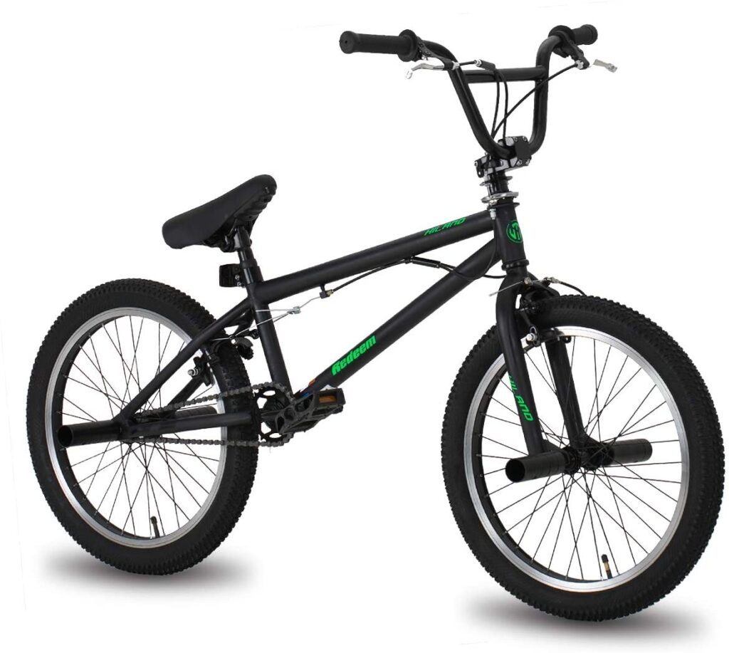 mongoose bmx black and green